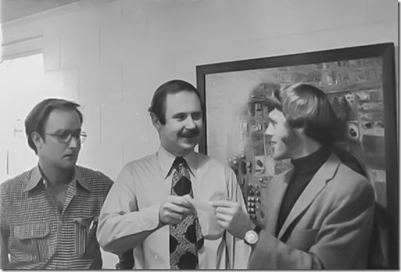 Unknown, John Patton & Harry Folster (1978 or ‘79) ChE Industrial Advisors’ Meeting
